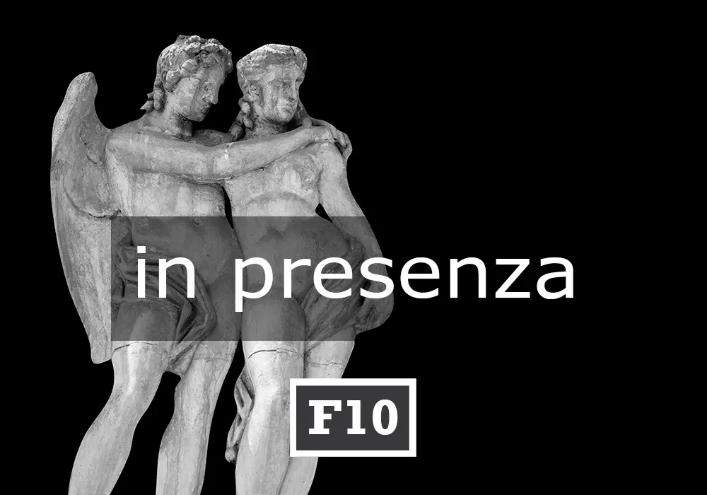 Unialeph F10 Online RIVOLUZIONE DELL’AMORE In presenza Unialeph F10 Online RIVOLUZIONE DELL’AMORE In presenza