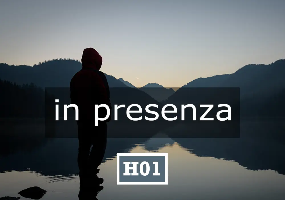 Unialeph H01 LA DEDIZIONE ALLA VERITA In presenza